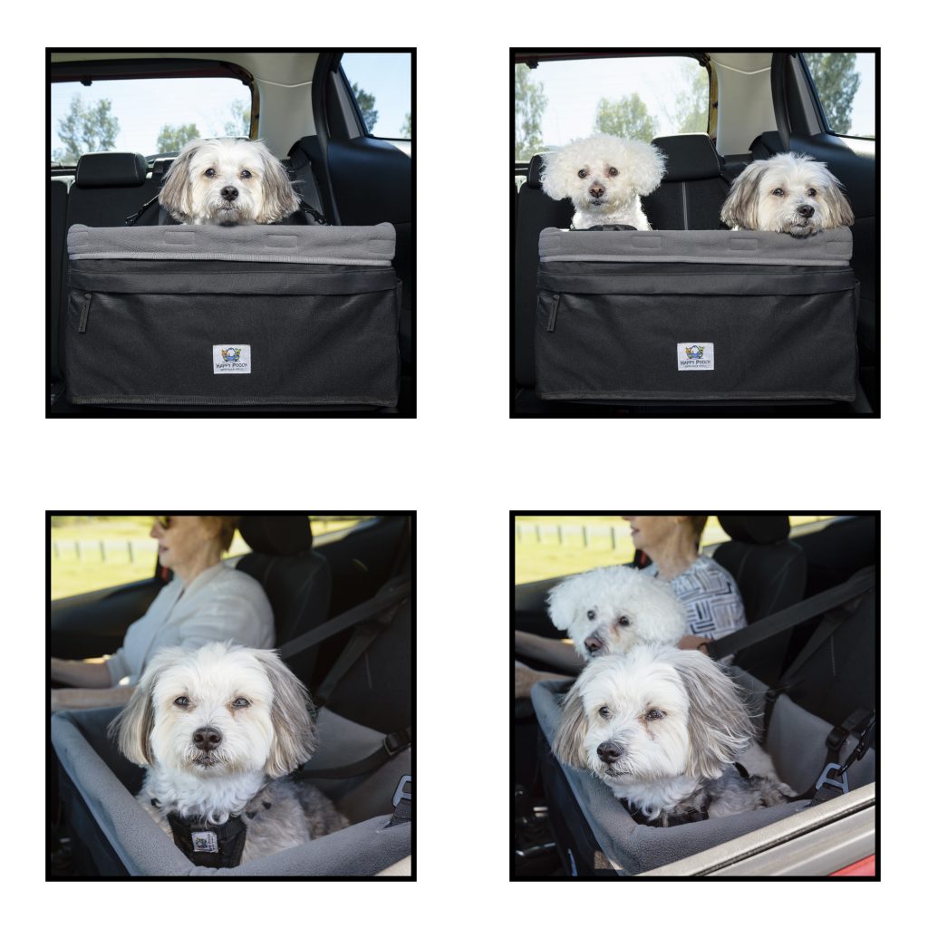 Large dog car seat for 1 or 2 small dogs weighing up to 14kgs